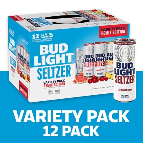 Bud Light Seltzer Hard Seltzer Variety Pack, 12 cans / 12 fl oz - Kroger