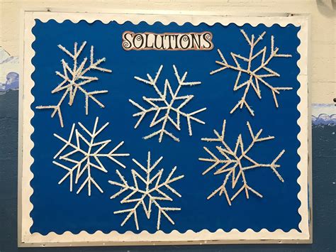 Snowflake Bulletin Board at Parmenter Bulletin Boards, Snowflakes, Pictures, Photos, Snow Flakes ...