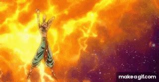 goku vs beerus on Make a GIF