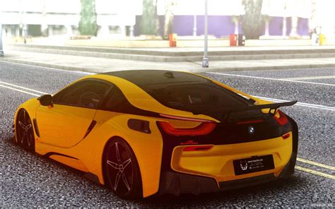 BMW I8 Yellow para GTA San Andreas