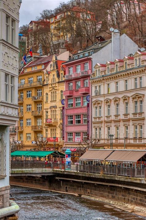 Oldtown Karlovy Vary Winter Morning Walk Editorial Stock Photo - Image of bohemia, flux: 170504153