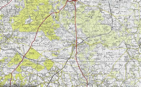 Old Maps of Brockenhurst, Hampshire - Francis Frith