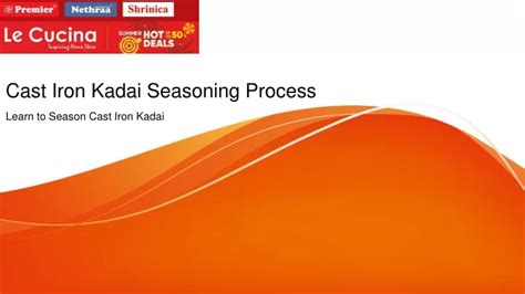 PPT - Cast Iron Kadai Seasoning PowerPoint Presentation, free download ...