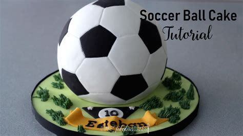 Soccer Ball Cake Tutorial