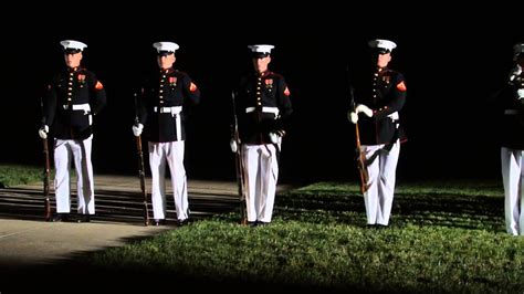 United States Marine Corps Silent Drill Team - YouTube