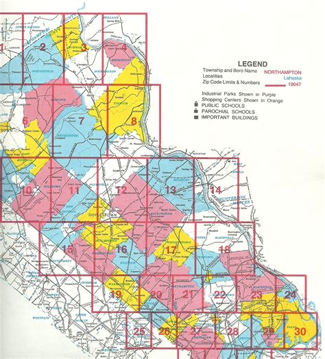 1991 Bucks County, PA Map Scans