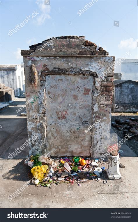 Voodoo Grave In New Orleans Cemetary Stock Photo 69841783 : Shutterstock