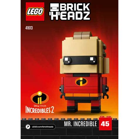 LEGO Mr. Incredible & Frozone Set 41613 Instructions | Brick Owl - LEGO Marketplace