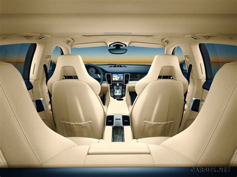 Porsche Panamera interiors revealed