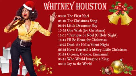 Christmas songs 2019 by Whitney Houston - Whitney Houston Christmas Album - YouTube