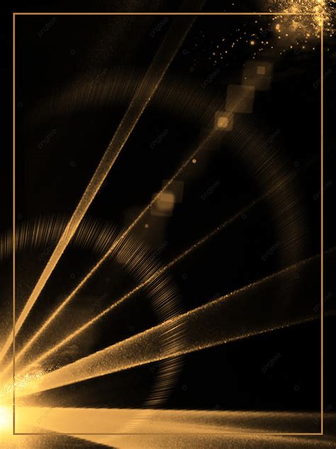 High Quality Black Gold Gradient Background Poster Wallpaper Image For ...