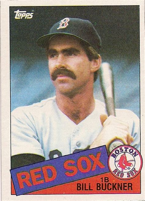 1985 Topps: #65 - Bill Buckner