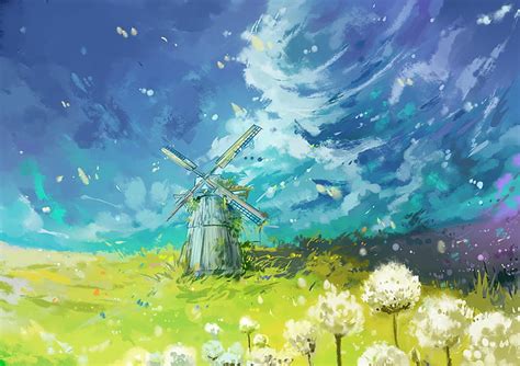 Wind Anime Wallpaper