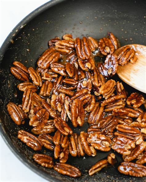 Maple Glazed Pecans | Recipe | Glazed nuts recipe, Glazed pecans, Pecan ...