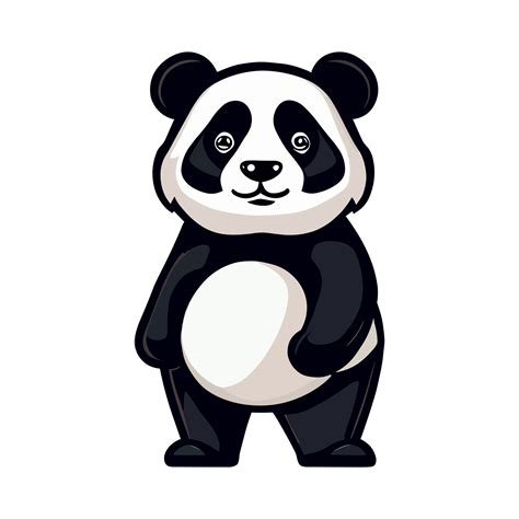 Happy panda clipart transparent background 24044167 PNG