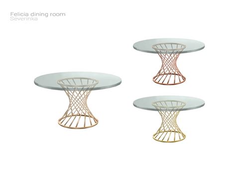 Sims 4 Circular & Round Table CC (All Free) – FandomSpot