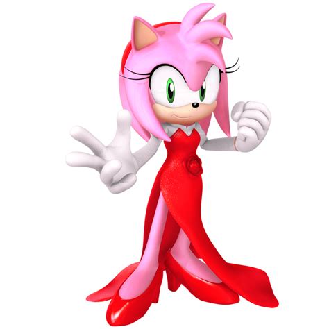 New Years Render 2021: Rose Dress Amy by Nibroc-Rock on DeviantArt