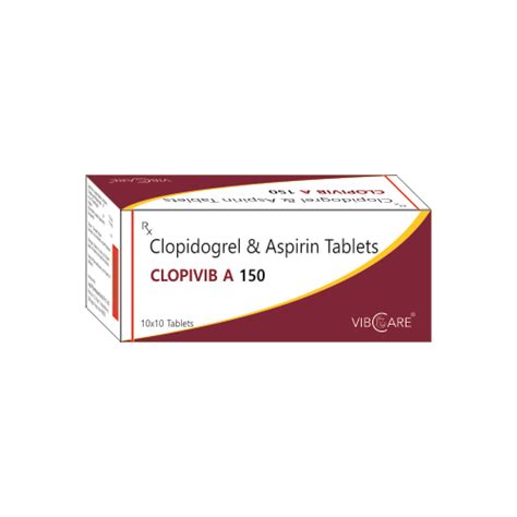 Clopidogrel Aspirin | CLOPIVIB A - Vibcare Pharma