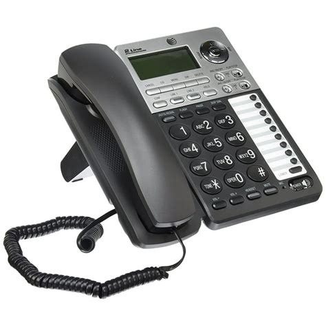 AT&T ML17939 2-Line Corded Telephone with Digital Answering System and Caller ID/Call Waiting ...