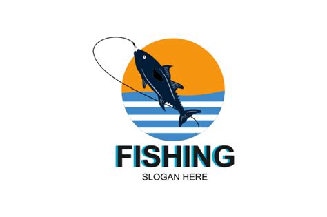 Fishing Logo Design Ideas Graphic by 2qnah · Creative Fabrica