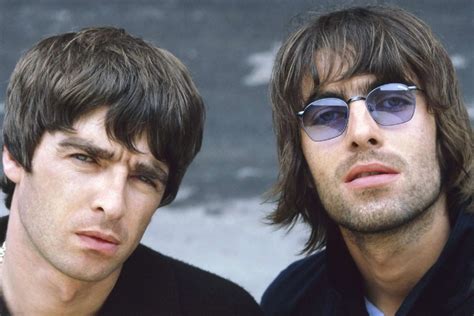 Liam Gallagher and Noel of Oasis Releasing The Masterplan Album