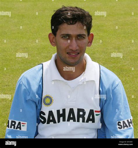 Indian cricketer Ajit Agarkar at Lords Stock Photo - Alamy