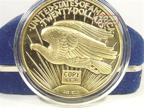 1933 Liberty Gold Coin Copy Value - 1933 Saint-Gaudens 24k Gold-Plated $20 Dollar Coin COPY ...