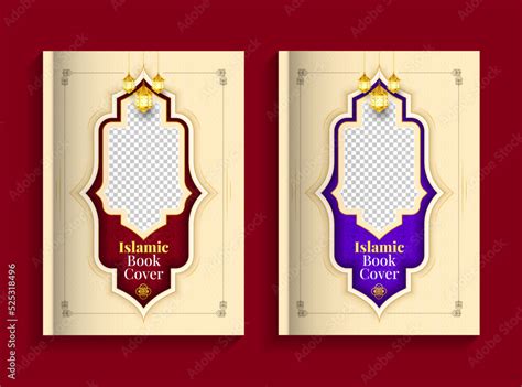 Islamic Book Cover, Arabic Book Cover, Arabic elegant luxury creative Islamic book cover Design ...