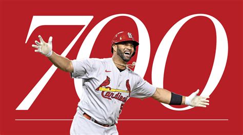 Albert Pujols joins 700 home run club in defiant final season - Sports ...