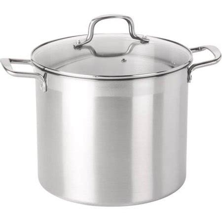 Mainstays Stainless Steel 12 Quart Stock Pot - Walmart.com