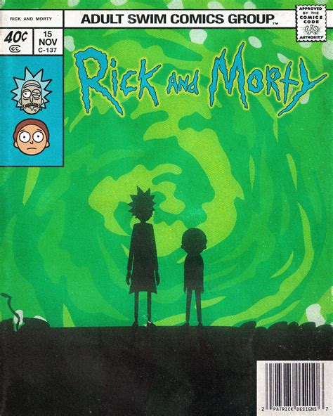 Rick and Morty [Comic Cover] on Behance