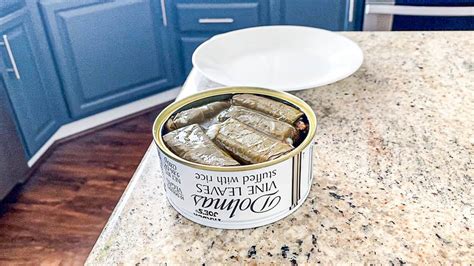 Trader Joe's Dolmas Review (Stuffed Grape Leaves) - Sip Bite Go