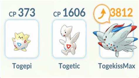 Level 50 Togekiss Evolution Line Only Challenge 😎 Pokemon Go. - YouTube