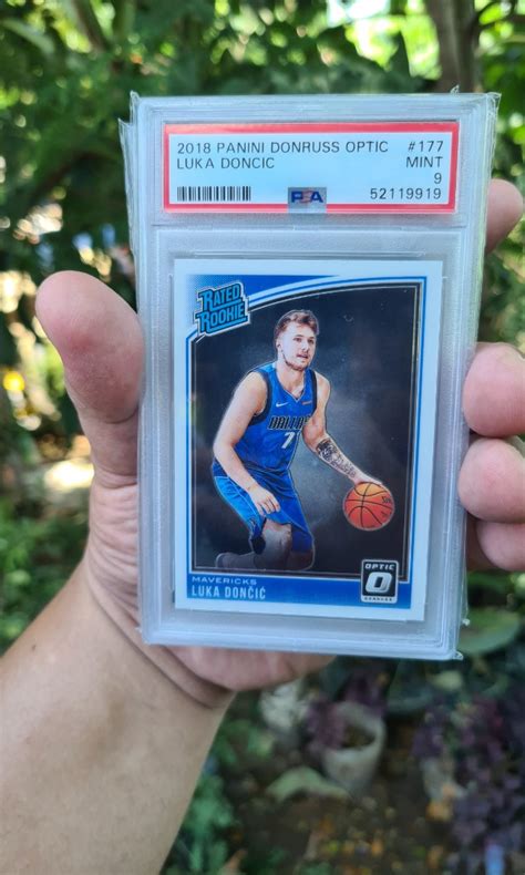 Luka Doncic Optic Rated Rookie Psa 9 on Carousell