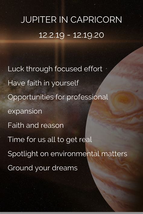 Jupiter in Capricorn — Rachel Lang | Jupiter, Birth chart astrology, Numerology horoscope