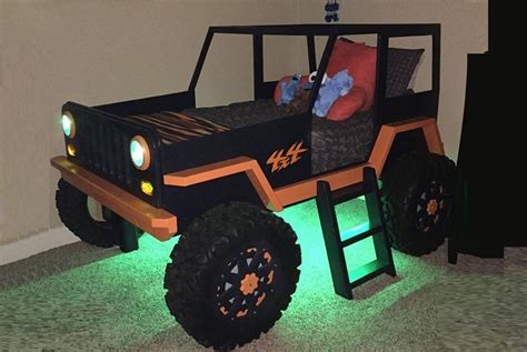 DIY Jeep Bed