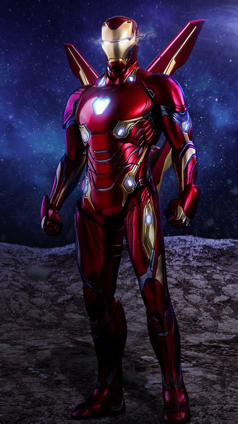 Iron Man Red Armor Mark 50 iPhone Wallpaper - iPhone Wallpapers : iPhone Wallpapers