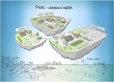 Exemplification of the three types of farming in the peri-urban area ...