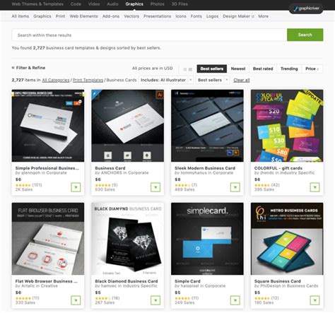 25+ Best Adobe Illustrator Business Card Templates (Free + Premium for ...