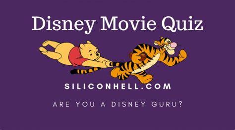 Test Your Knowledge with the Ultimate Disney Movie Quiz - Fun questions ...