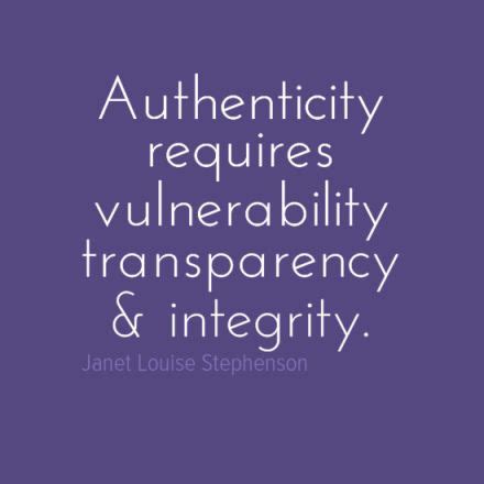 Authenticity Over Fluff