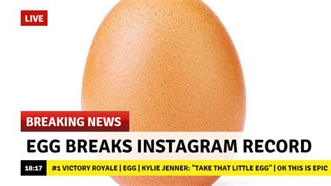 Egg Breaks Instagram Record | World Record Egg | Know Your Meme