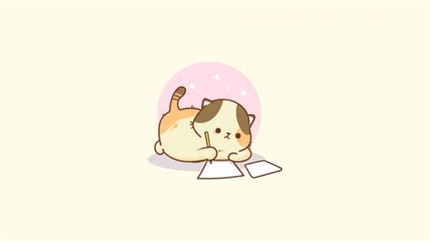 Kawaii cat Wallpaper 4K, Sad cat, Cute Cat