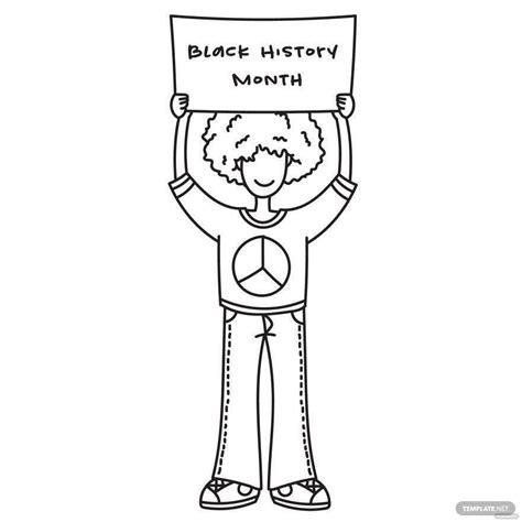 Black History Month Drawing Vector in EPS, Illustrator, JPG, PSD, PNG, SVG - Download | Template.net