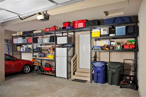 40 Inspiring DIY Garage Storage Design Ideas on a Budget | Garage shelving units, Garage ...