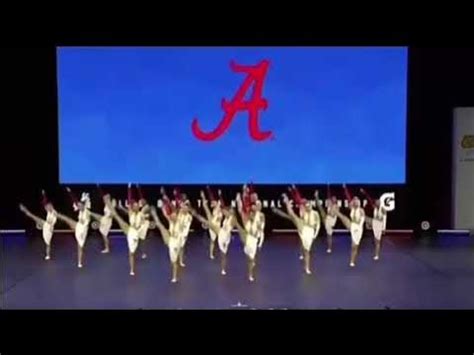 University of Alabama - Dance Team 2023 - YouTube