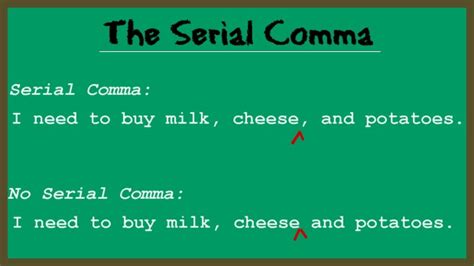 Life is a Sinecure: Grammar 101 - Serial Comma