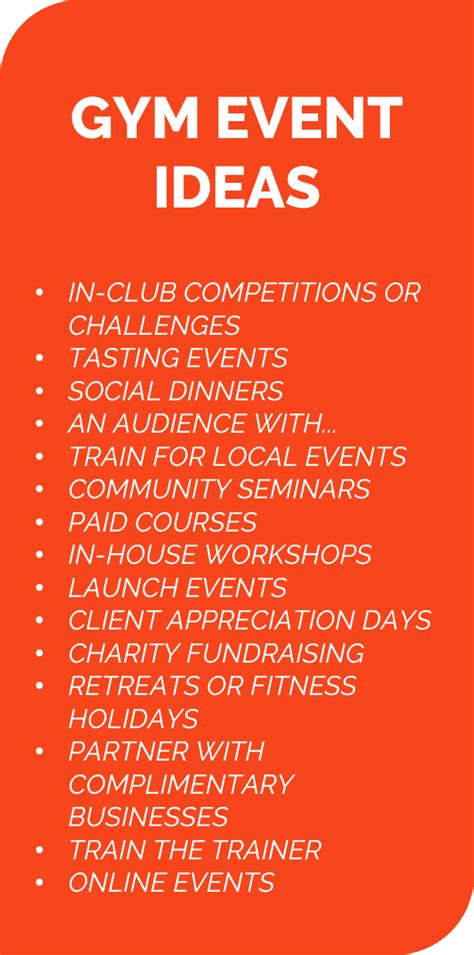 15 Awesome Gym Event Ideas That'll Boost Your Fitness Business