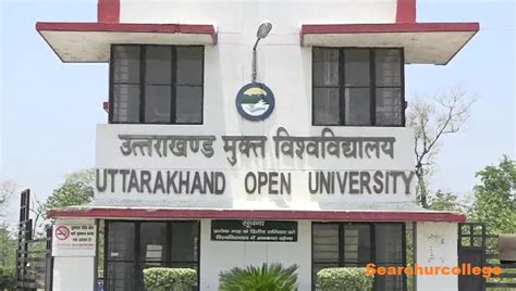 Uttarakhand Open University campus courses Fees admission, eligibility