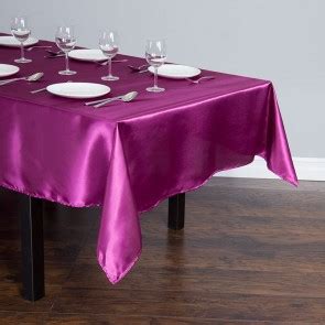 Purple Satin Rect Table – Lucky Interiors Ltd